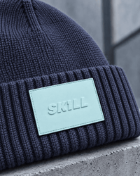 SKILL™ Winter Beanie | Dark Navy - skill.shop