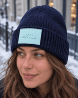 SKILL™ Winter Beanie | Dark Navy - skill.shop