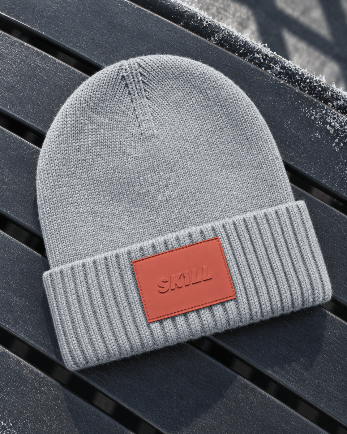 SKILL™ Winter Beanie | Grey Melange - skill.shop