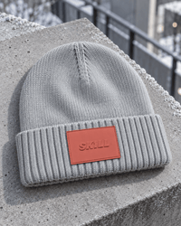 SKILL™ Winter Beanie | Grey Melange - skill.shop