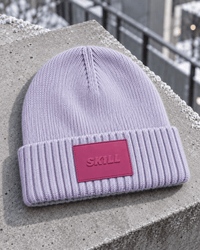 SKILL™ Winter Beanie | Light Purple - skill.shop