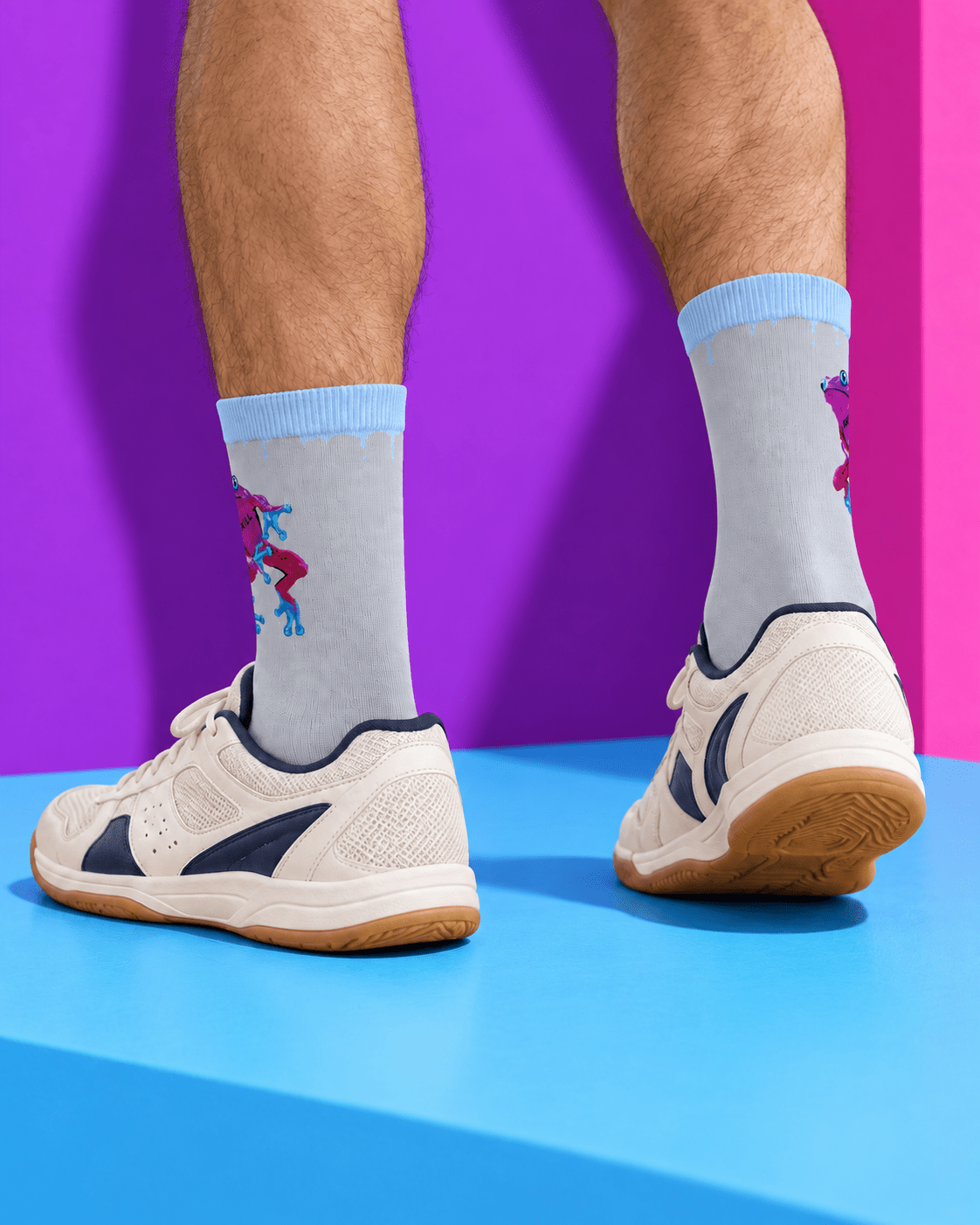 SKILL Frog Sport Socks | Stone Drift - skill.shop